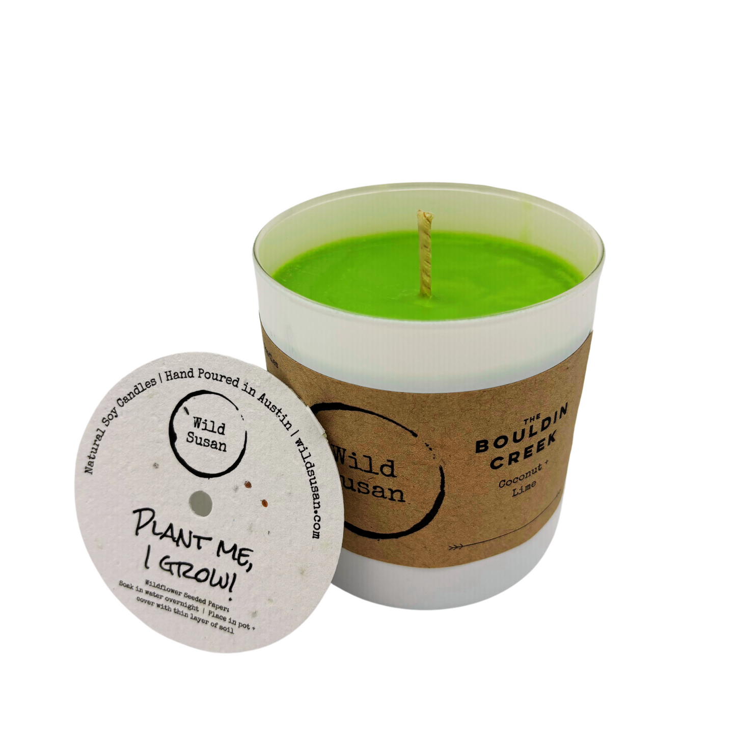 Bouldin Creek [Coconut + Lime] Soy Candle/Wax Melt
