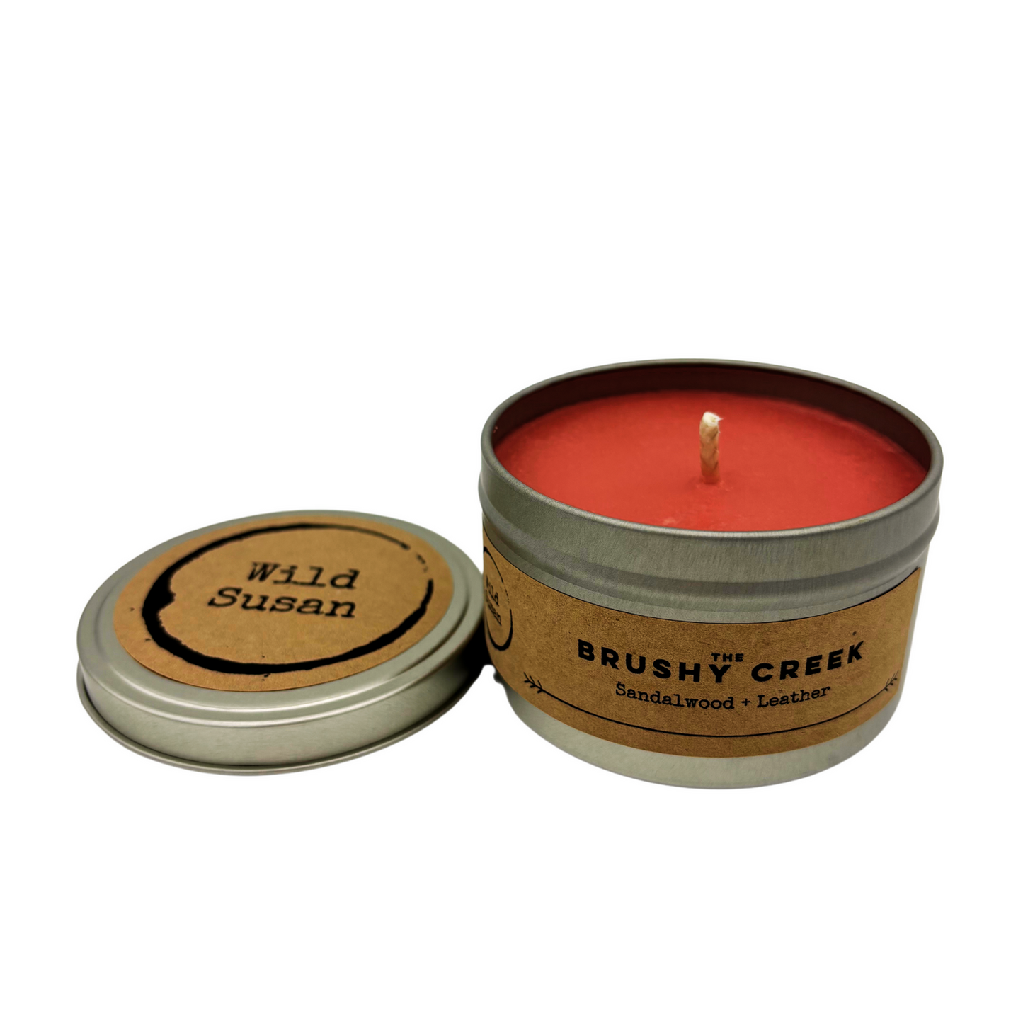 Brushy Creek [Sandalwood + Leather] Soy Candle/Wax Melt