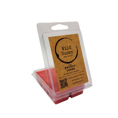 Brushy Creek [Sandalwood + Leather] Soy Candle/Wax Melt