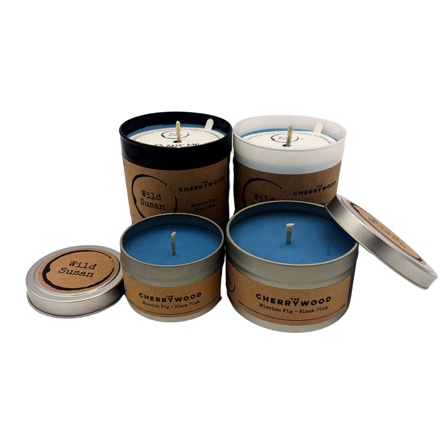 Cherrywood [Mission Fig + Black Plum] Soy Candle / Wax Melt