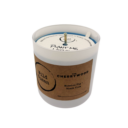 Cherrywood [Mission Fig + Black Plum] Soy Candle / Wax Melt