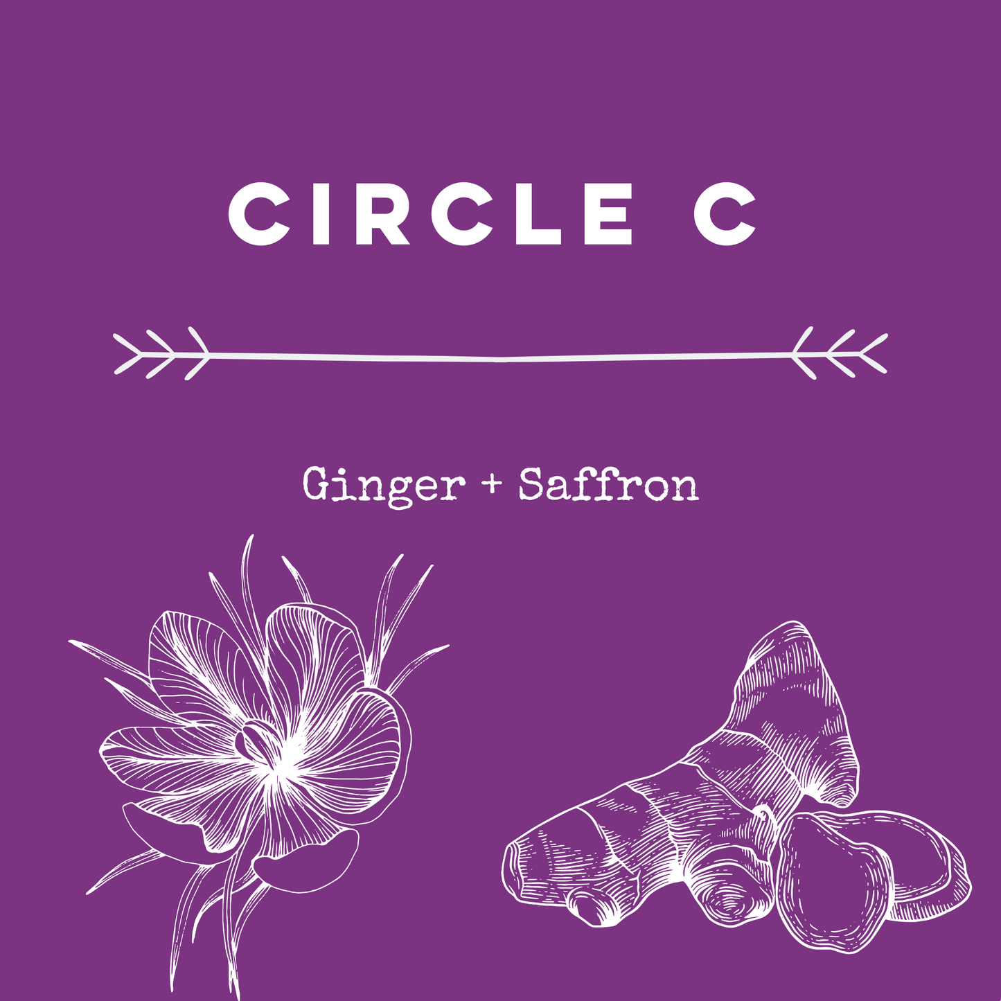 Circle C [Ginger + Saffron] Room Spray