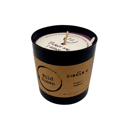 Circle C [Ginger + Saffron] Soy Candle / Wax Melt