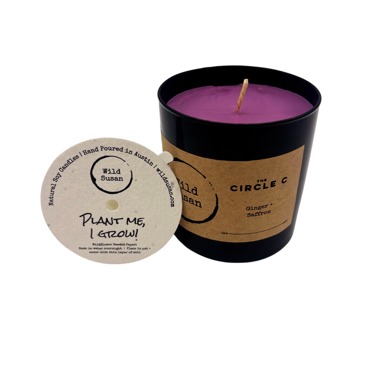 Circle C [Ginger + Saffron] Soy Candle / Wax Melt