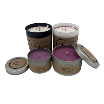 Circle C [Ginger + Saffron] Soy Candle / Wax Melt