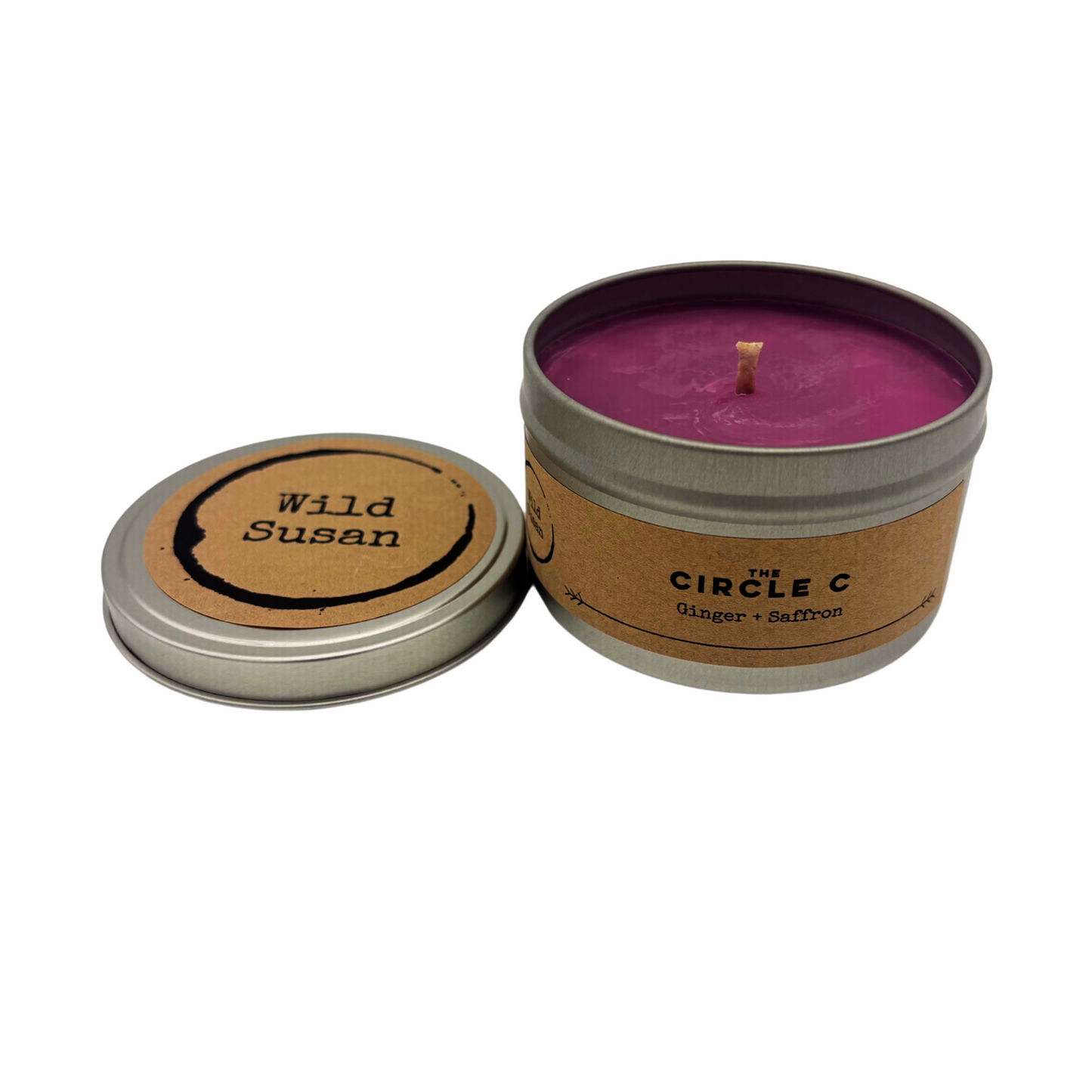 Circle C [Ginger + Saffron] Soy Candle / Wax Melt
