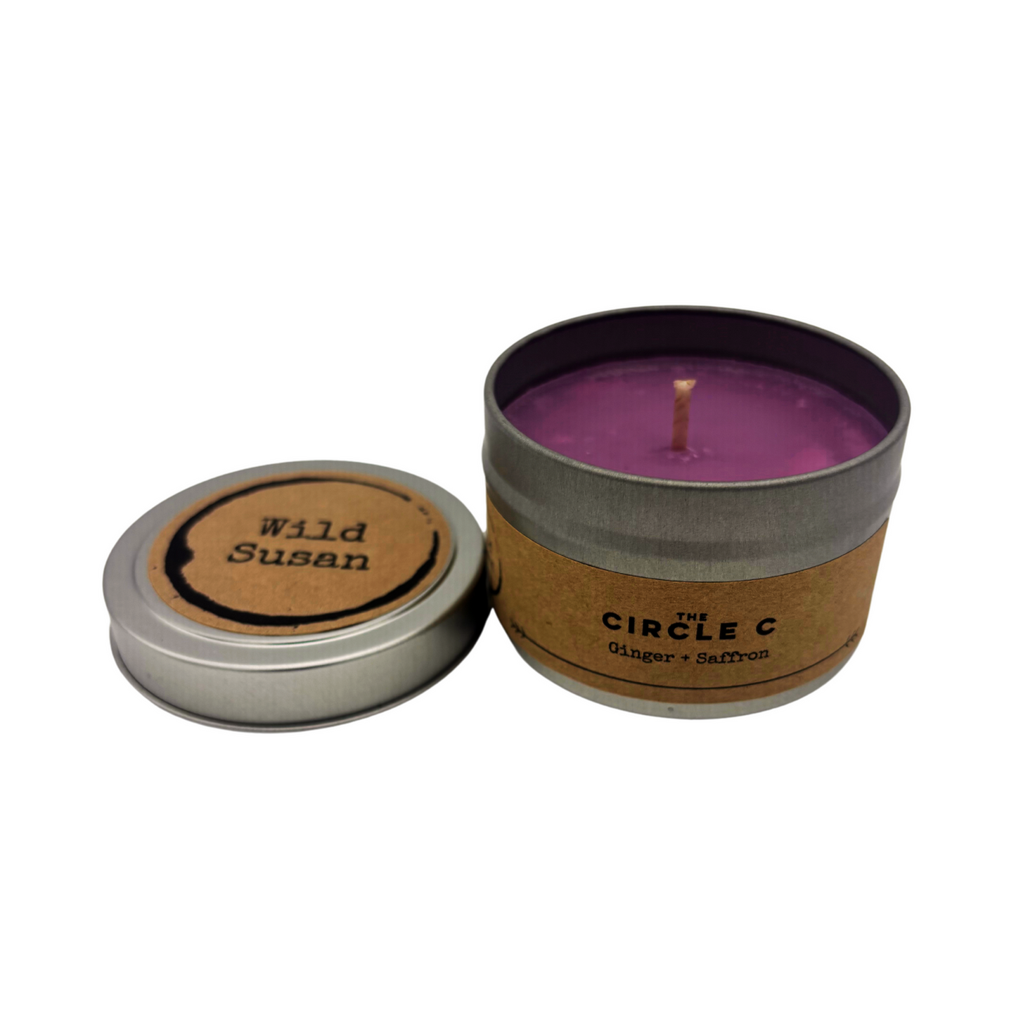 Circle C [Ginger + Saffron] Soy Candle / Wax Melt