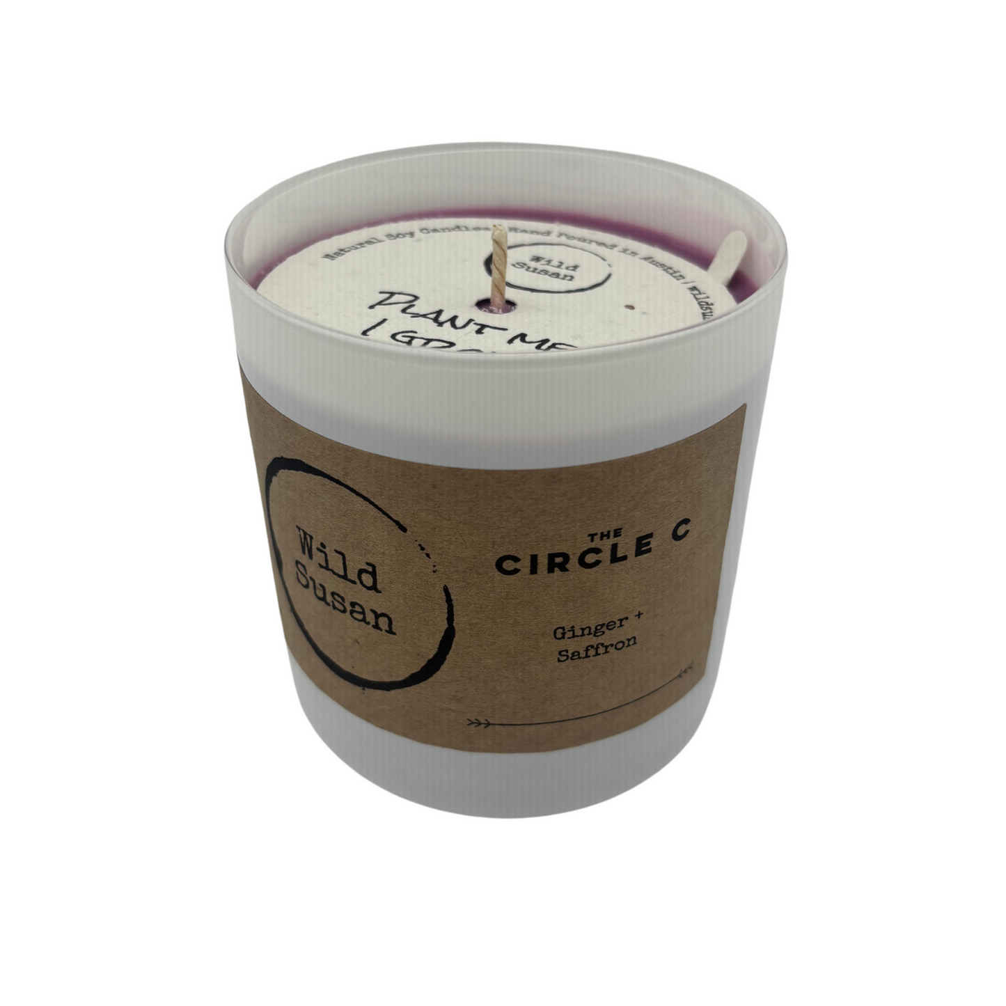Circle C [Ginger + Saffron] Soy Candle / Wax Melt