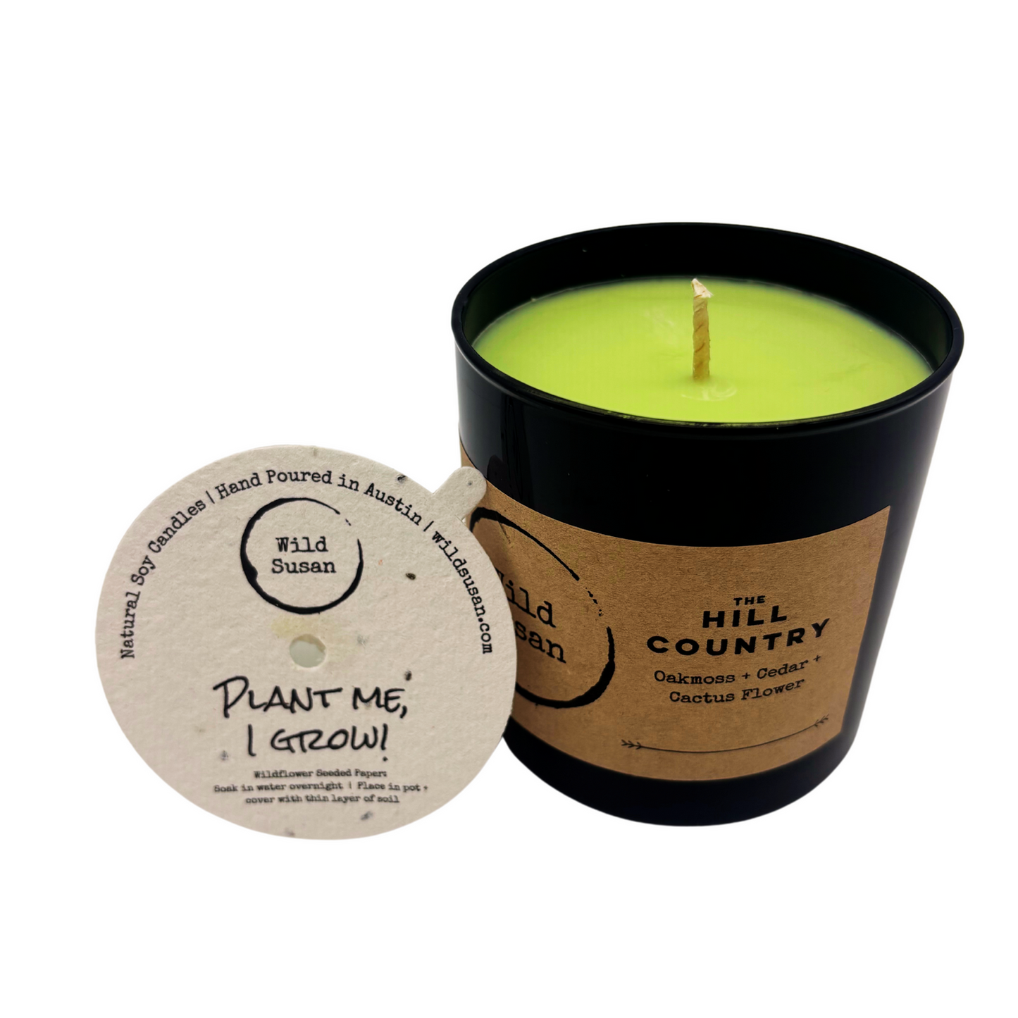 Hill Country [Oakmoss + Cedar + Cactus Flower] Soy Candle/Wax Melt