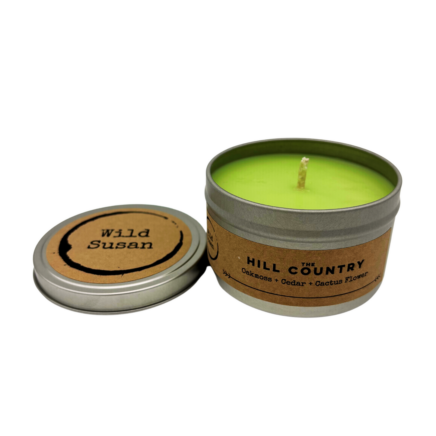Hill Country [Oakmoss + Cedar + Cactus Flower] Soy Candle/Wax Melt