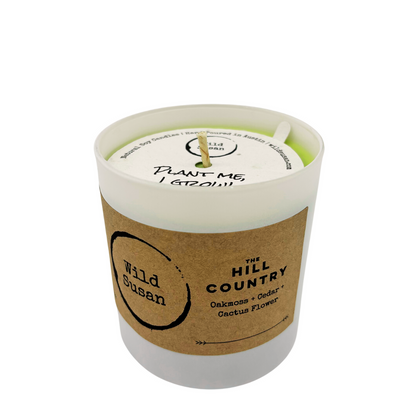 Hill Country [Oakmoss + Cedar + Cactus Flower] Soy Candle/Wax Melt
