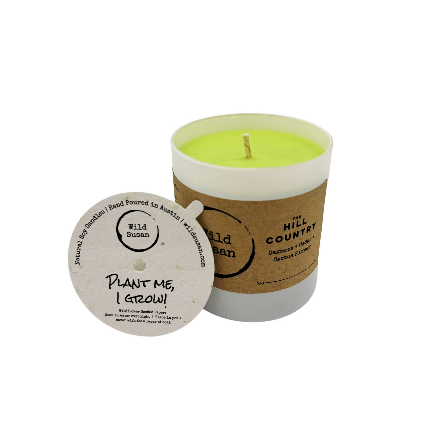 Hill Country [Oakmoss + Cedar + Cactus Flower] Soy Candle/Wax Melt