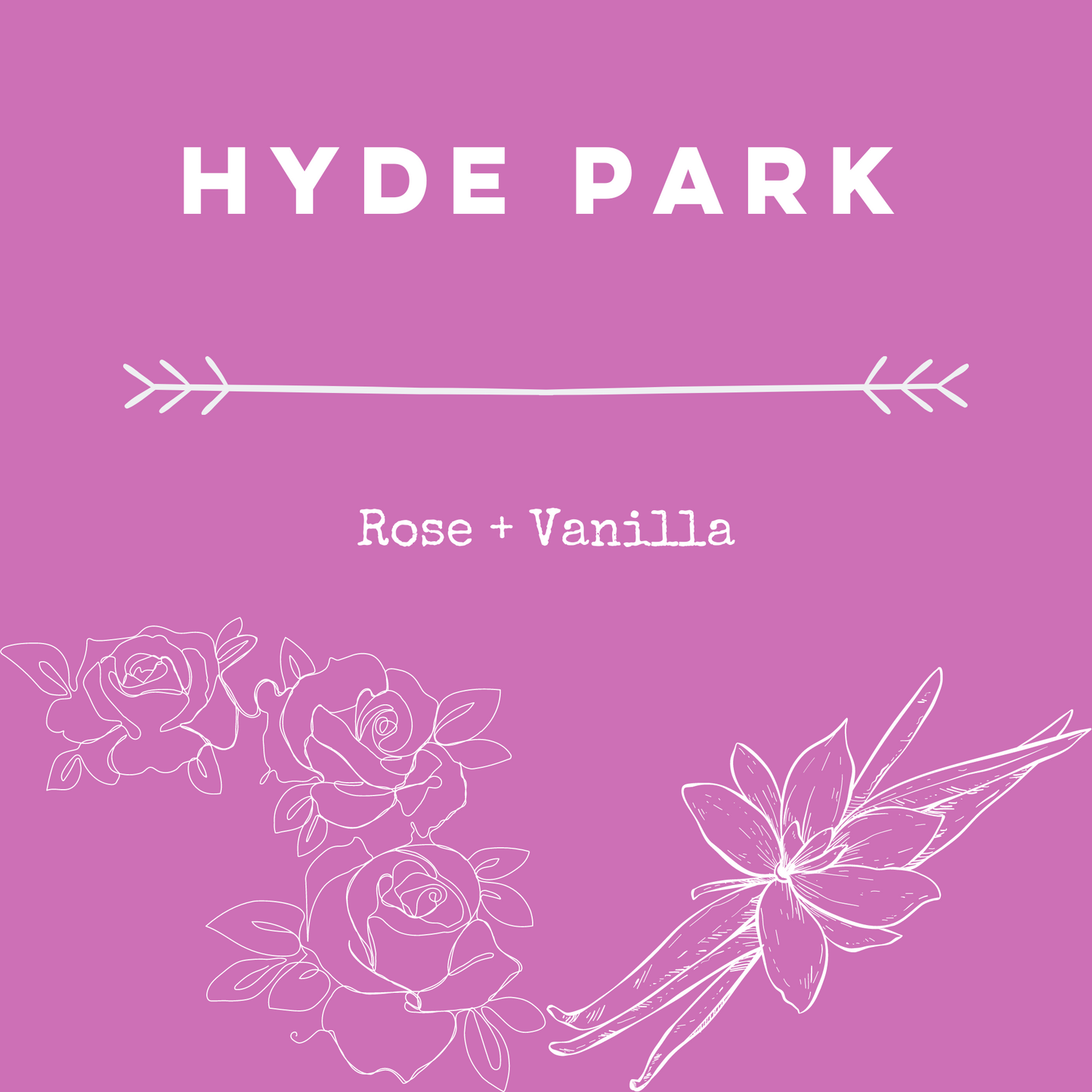 Hyde Park [Rose + Vanilla] Diffuser Oil