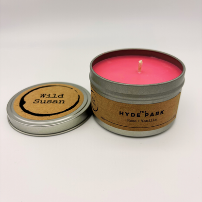 Hyde Park [Rose + Vanilla] Soy Candle/Wax Melt