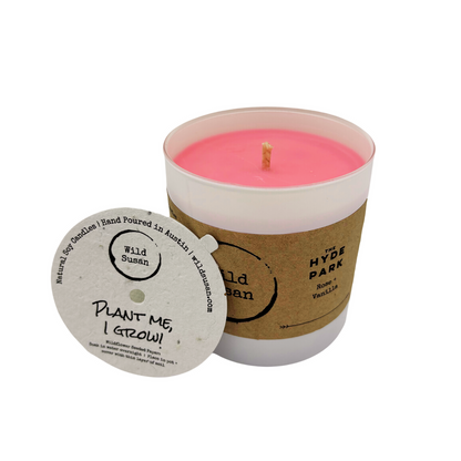 Hyde Park [Rose + Vanilla] Soy Candle/Wax Melt
