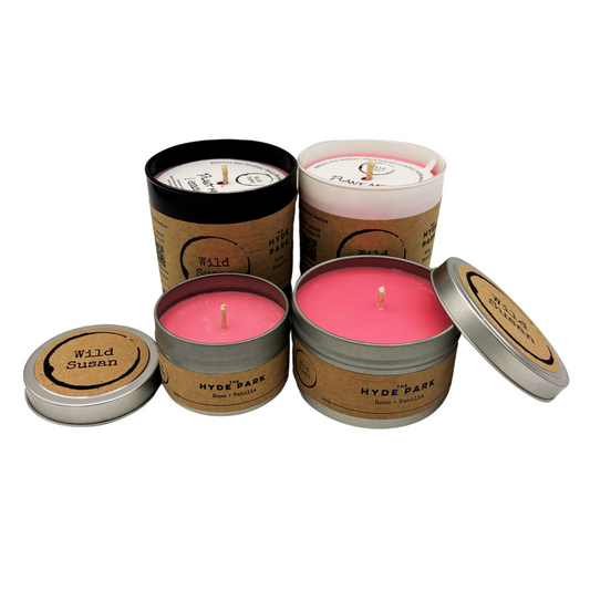 Hyde Park [Rose + Vanilla] Soy Candle/Wax Melt