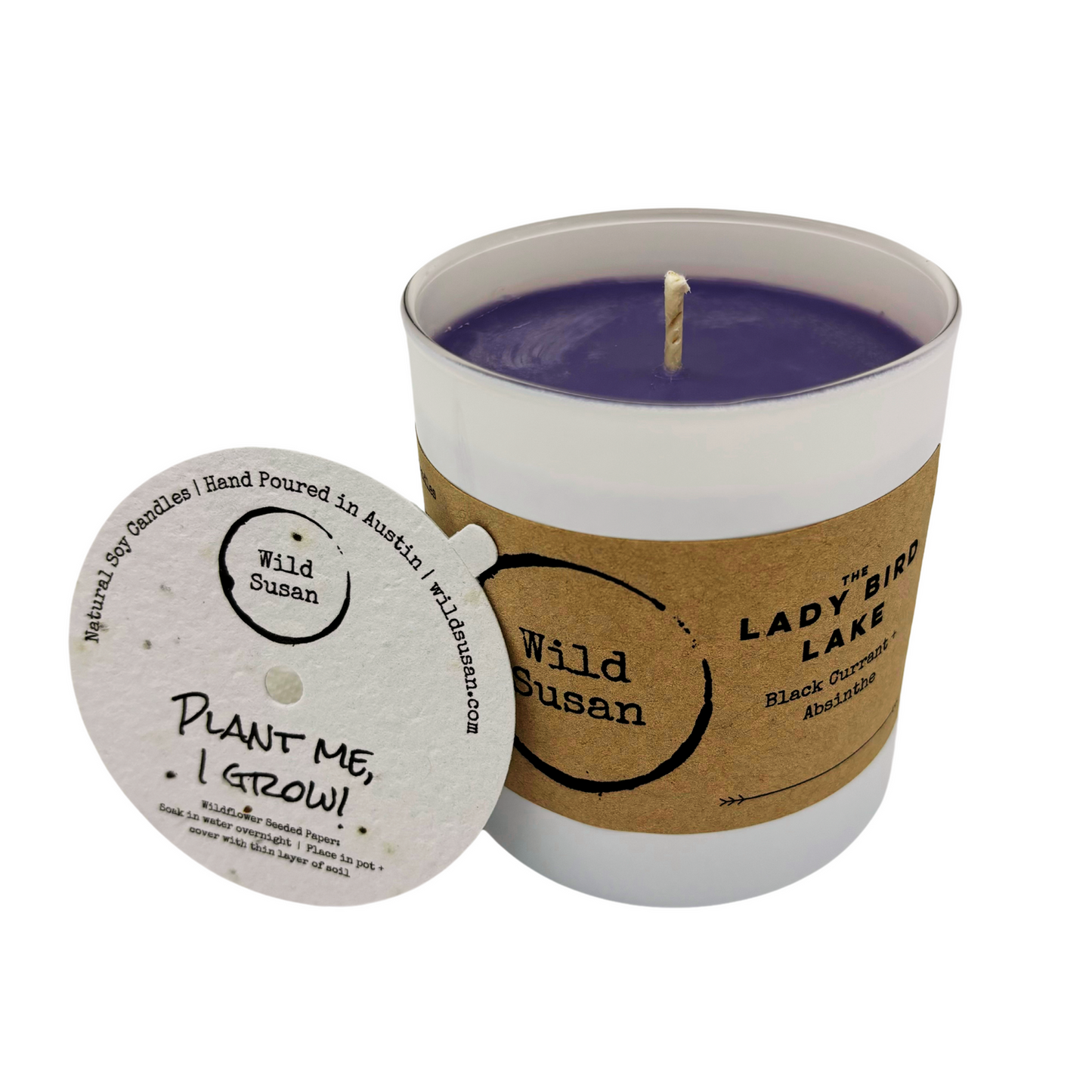 Lady Bird Lake [Black Currant + Absinthe] Soy Candle/Wax Melt