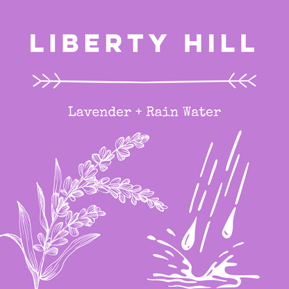 Liberty Hill [Lavender + Rain Water] Soy Candle/Wax Melt