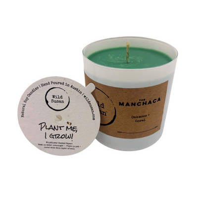 Manchaca [Oakmoss + Coral] Soy Candle / Wax Melt