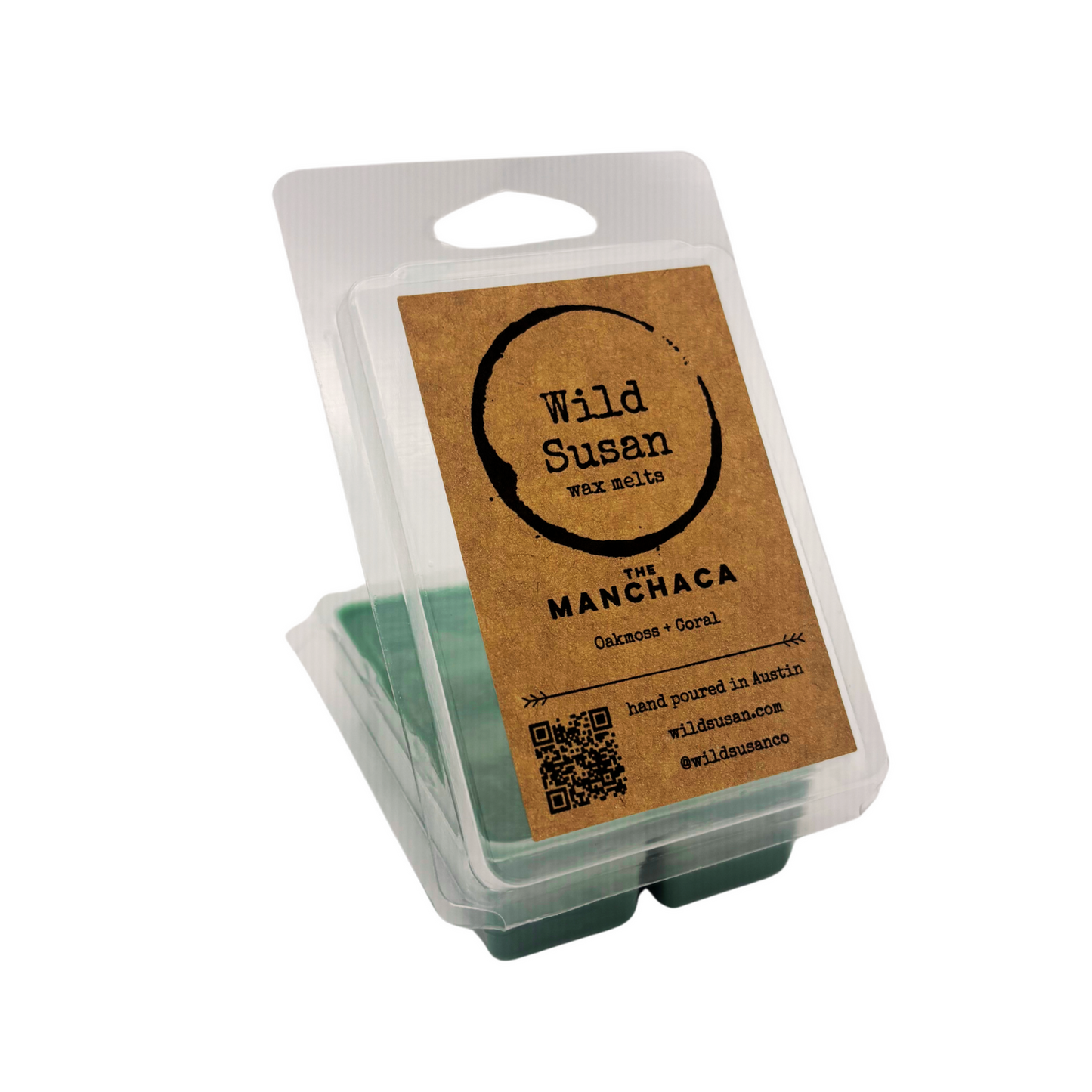 Manchaca [Oakmoss + Coral] Soy Candle / Wax Melt