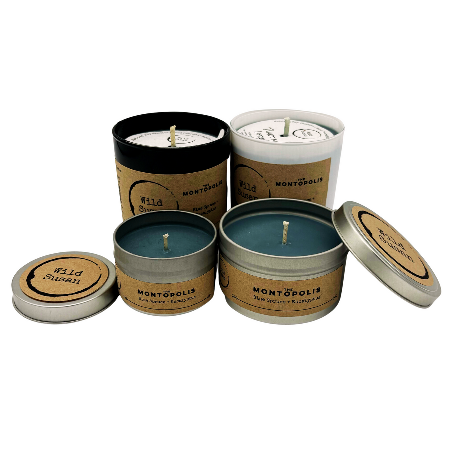 Montopolis [Blue Spruce + Eucalyptus] Soy Candle/Wax Melt