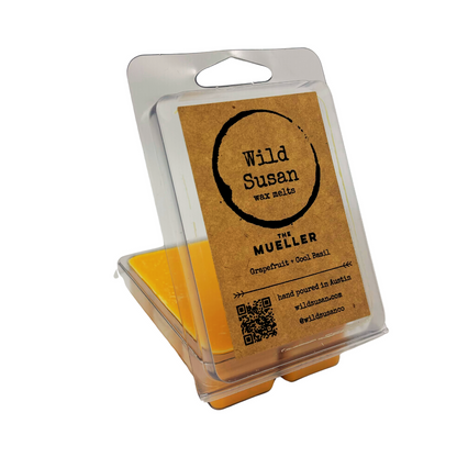 Mueller [Grapefruit + Cool Basil] Soy Candle/Wax Melt