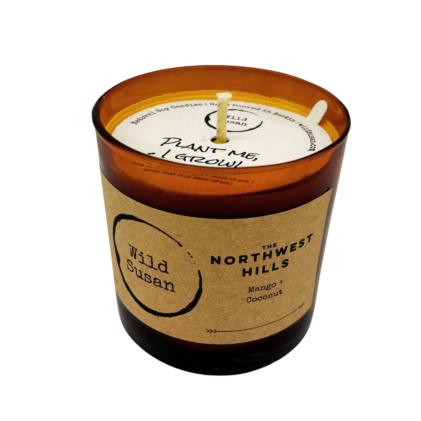 Northwest Hills [Coconut + Mango] Soy Candle / Wax Melt