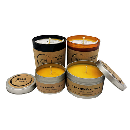 Northwest Hills [Coconut + Mango] Soy Candle / Wax Melt