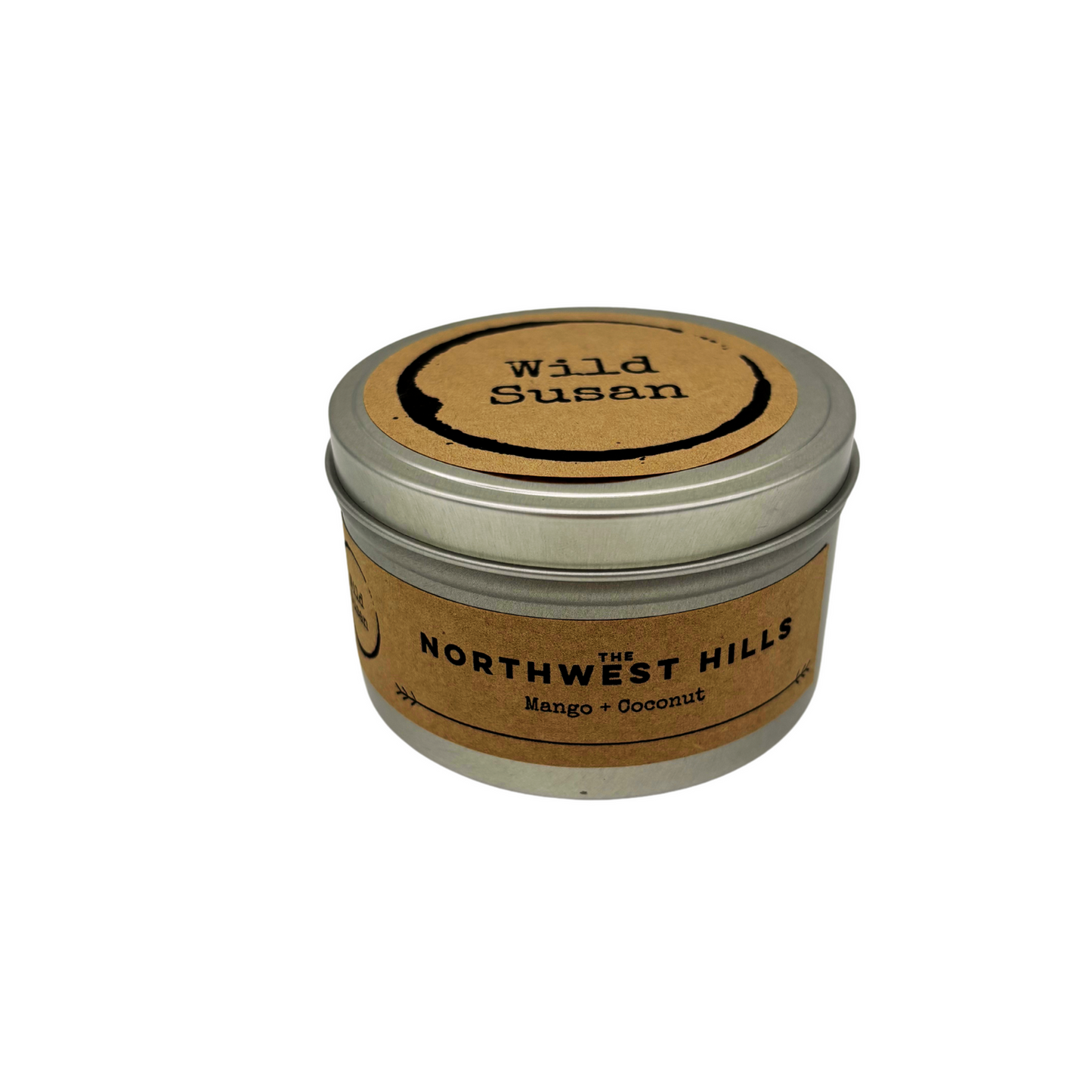 Northwest Hills [Coconut + Mango] Soy Candle / Wax Melt