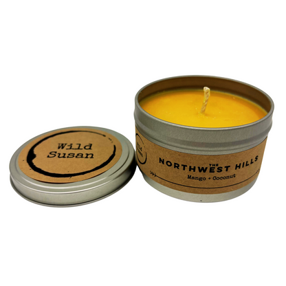Northwest Hills [Coconut + Mango] Soy Candle / Wax Melt