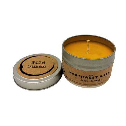 Northwest Hills [Coconut + Mango] Soy Candle / Wax Melt