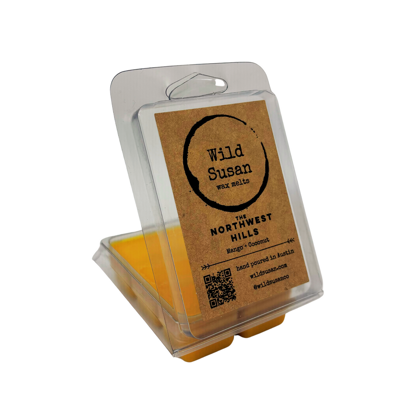 Northwest Hills [Coconut + Mango] Soy Candle / Wax Melt