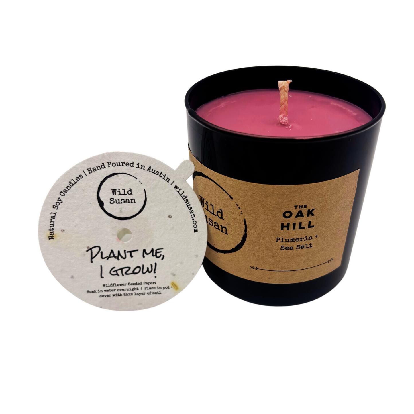 Oak Hill [Plumeria + Sea Salt] Soy Candle/Wax Melt