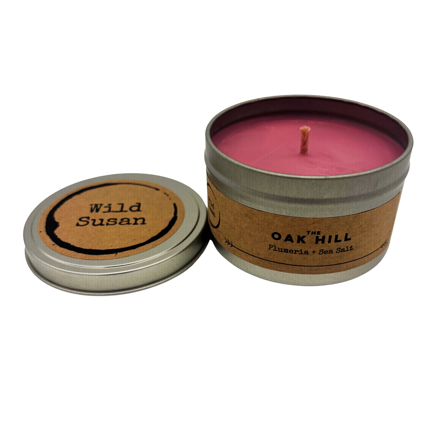 Oak Hill [Plumeria + Sea Salt] Soy Candle/Wax Melt