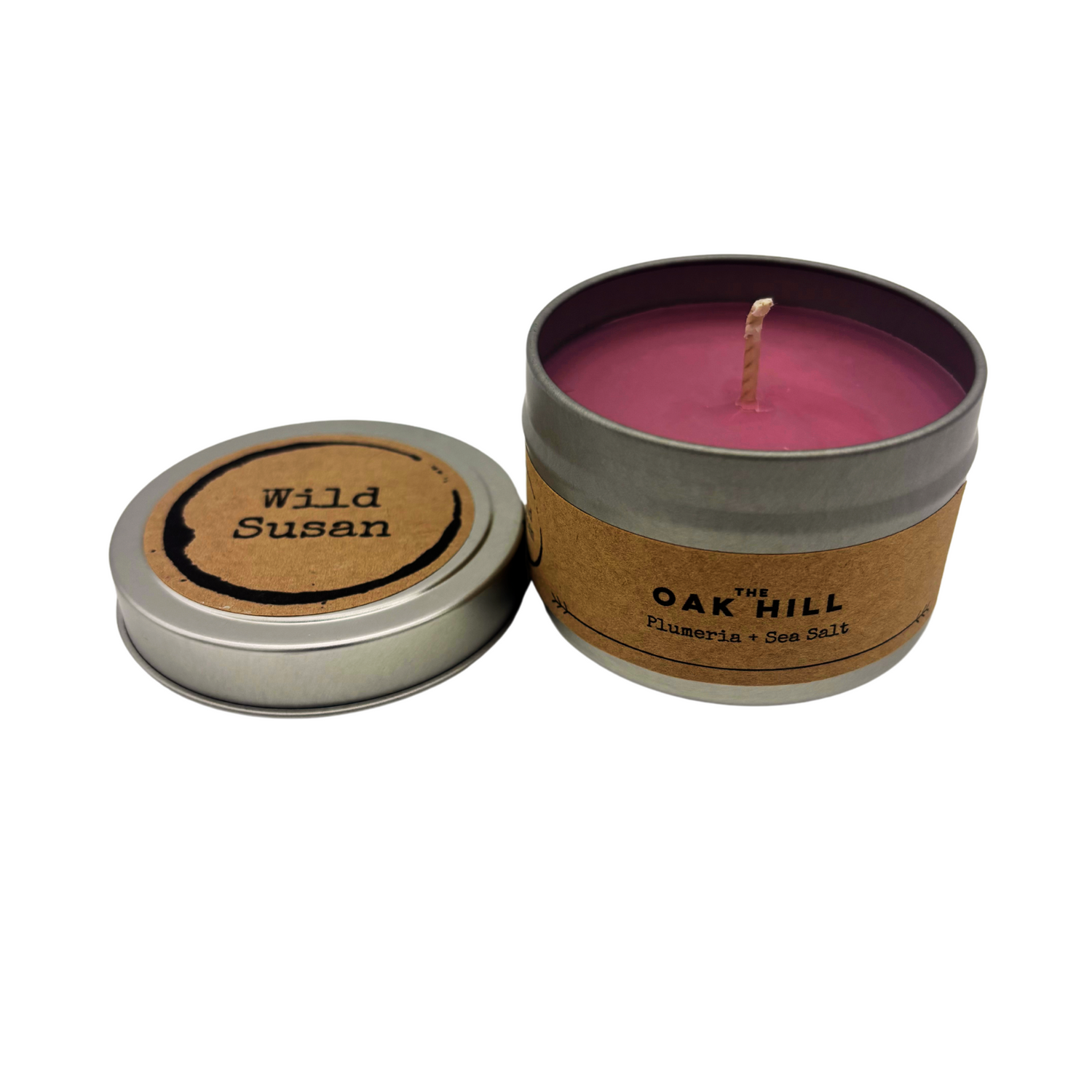 Oak Hill [Plumeria + Sea Salt] Soy Candle + Wax Melt – The Wild