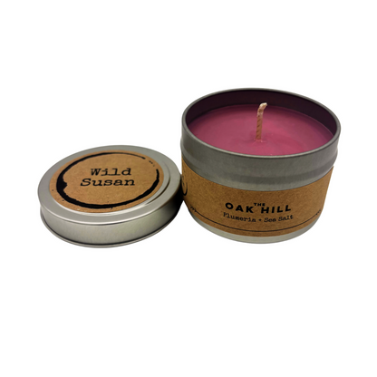 Oak Hill [Plumeria + Sea Salt] Soy Candle/Wax Melt