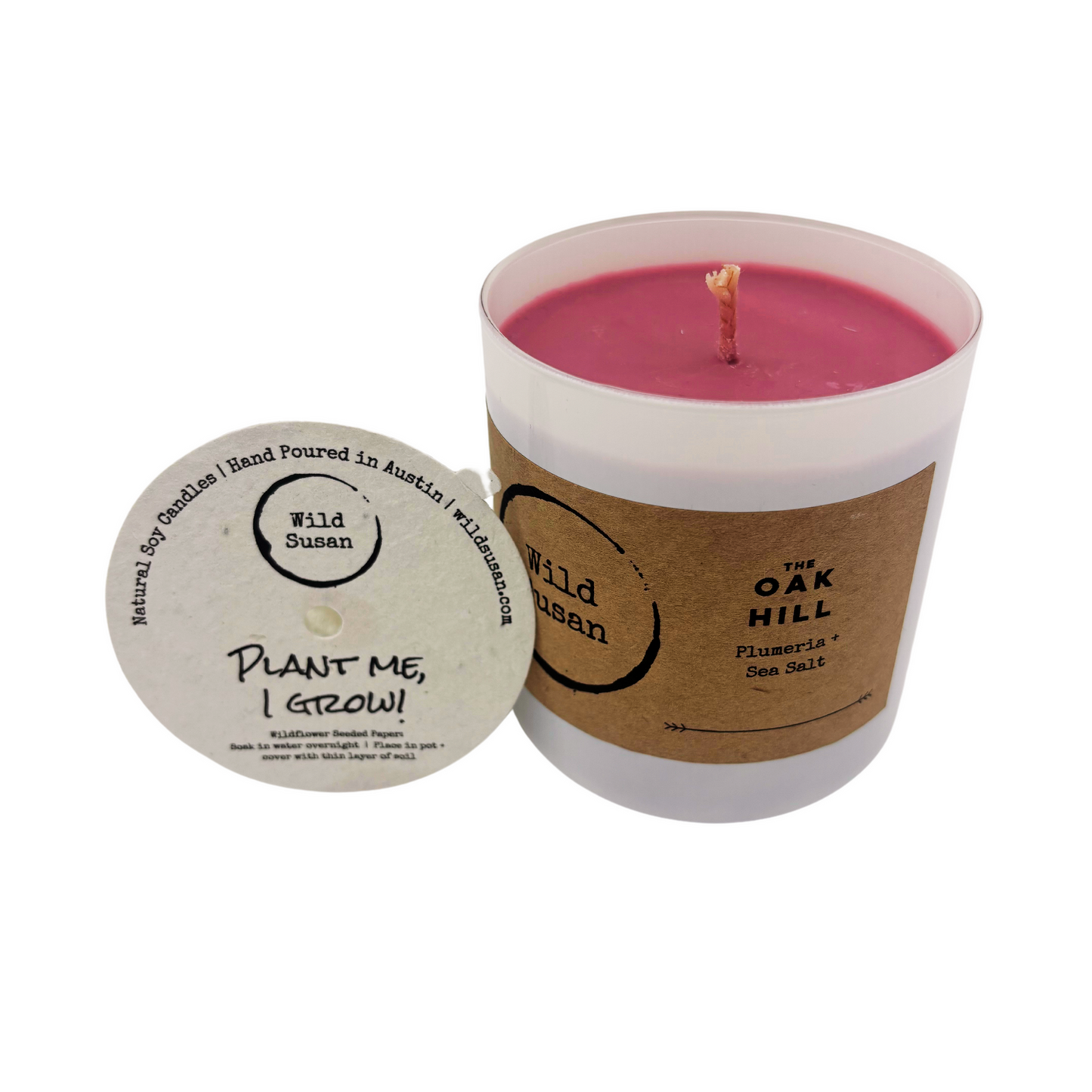 Oak Hill [Plumeria + Sea Salt] Soy Candle/Wax Melt