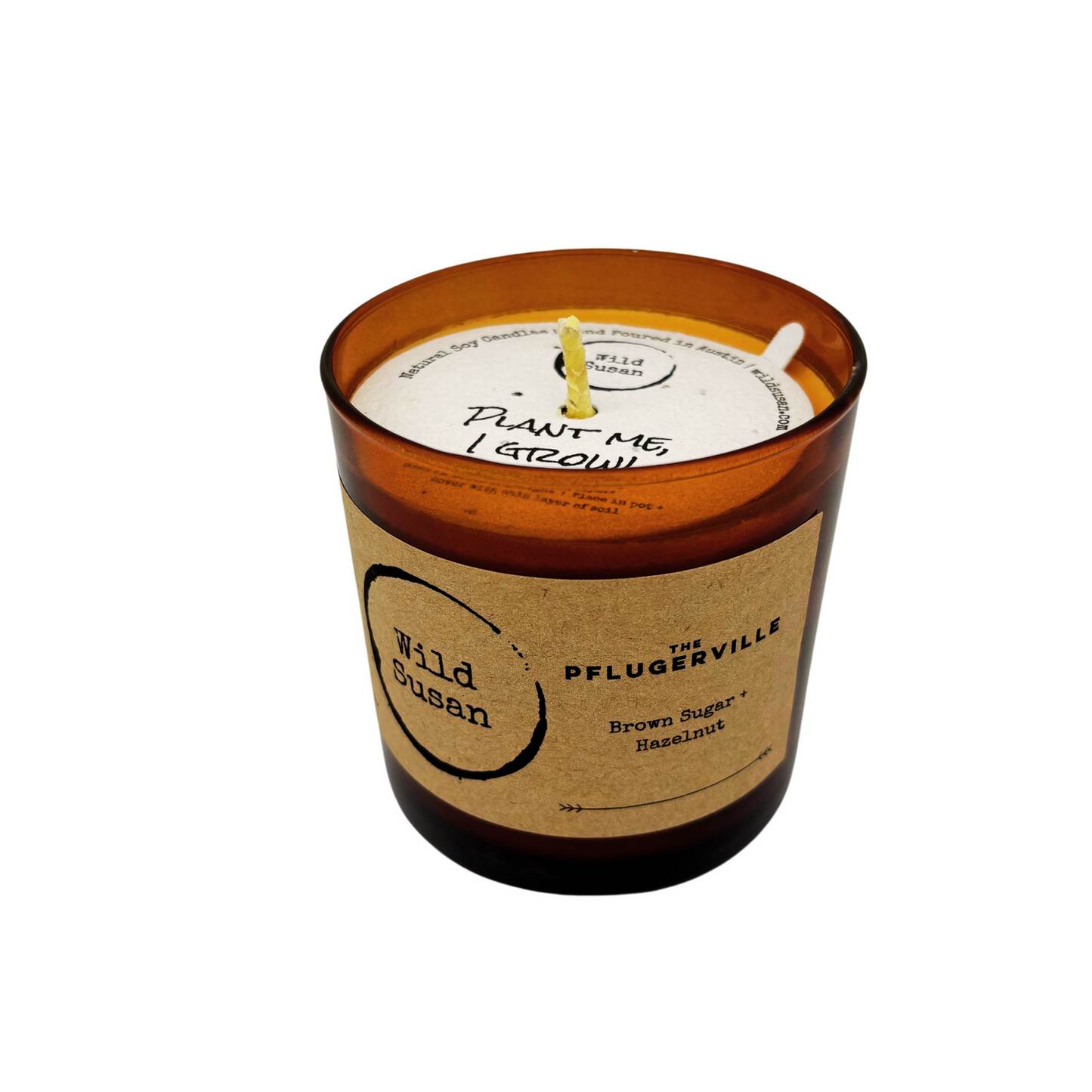 Pflugerville [Hazelnut + Brown Sugar] Soy Candle/Wax Melt