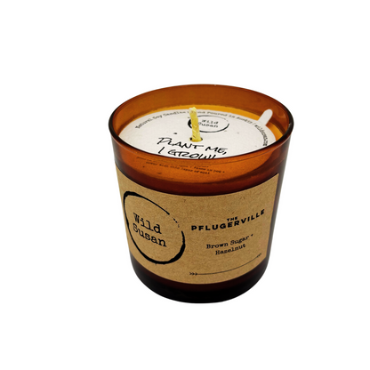 Pflugerville [Hazelnut + Brown Sugar] Soy Candle/Wax Melt