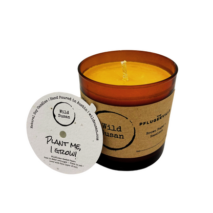 Pflugerville [Hazelnut + Brown Sugar] Soy Candle/Wax Melt