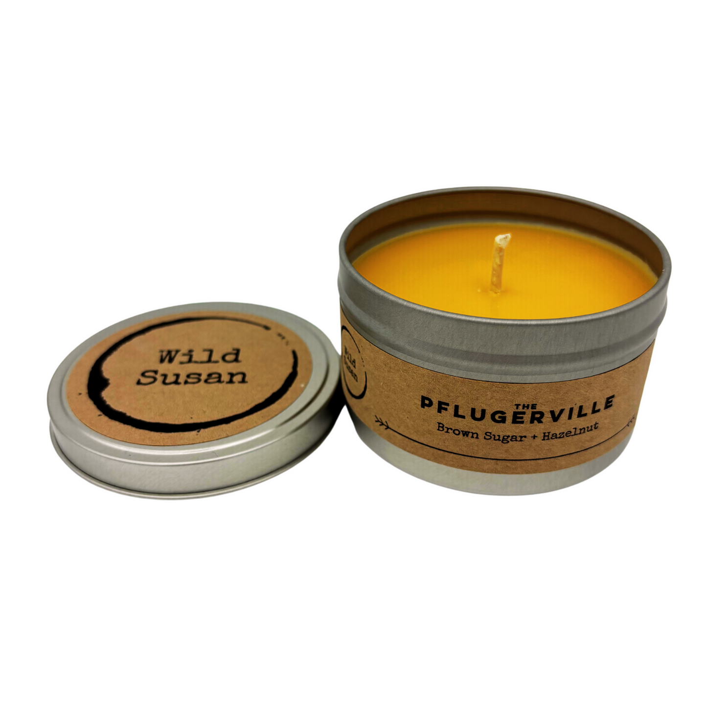 Pflugerville [Hazelnut + Brown Sugar] Soy Candle/Wax Melt