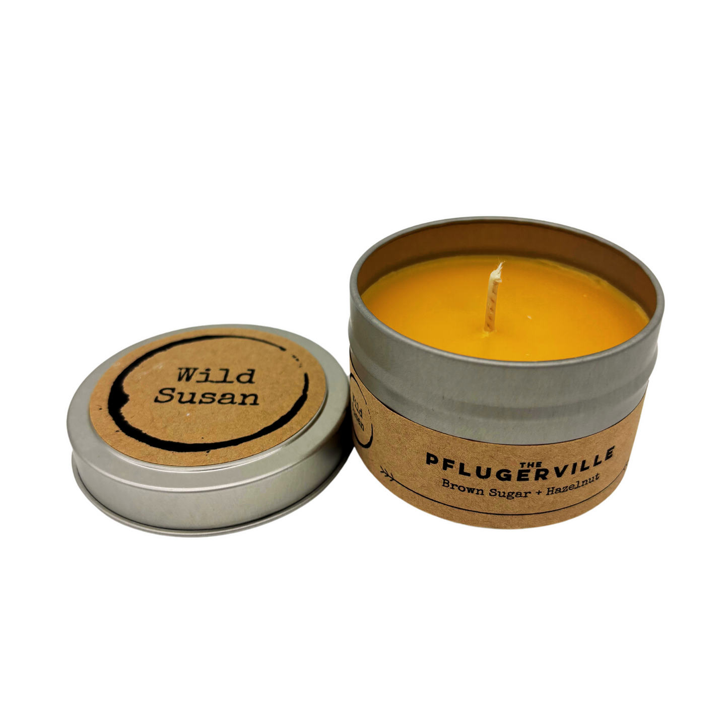 Pflugerville [Hazelnut + Brown Sugar] Soy Candle/Wax Melt