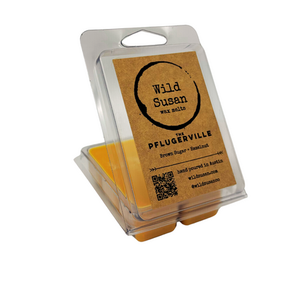 Pflugerville [Hazelnut + Brown Sugar] Soy Candle/Wax Melt