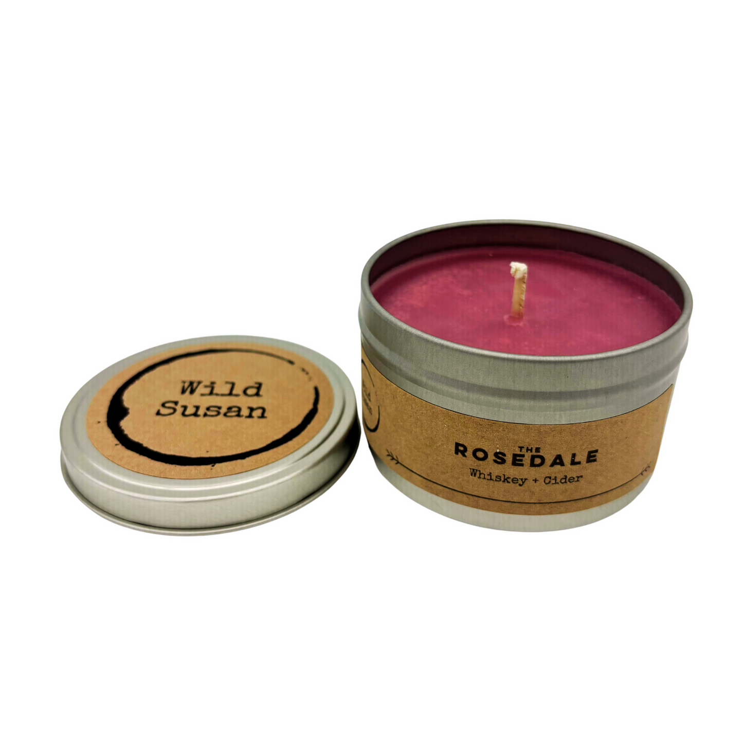 Rosedale [Whiskey + Cider] Soy Candle / Wax Melt