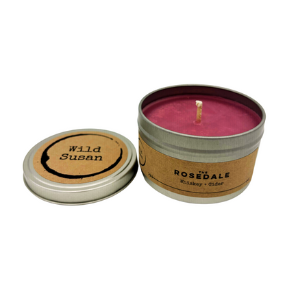 Rosedale [Whiskey + Cider] Soy Candle / Wax Melt