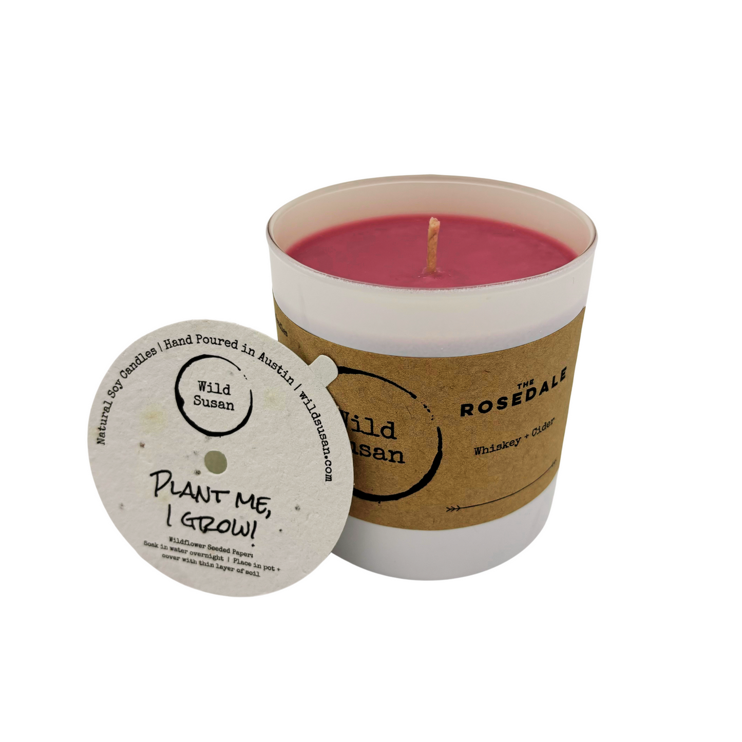 Rosedale [Whiskey + Cider] Soy Candle / Wax Melt