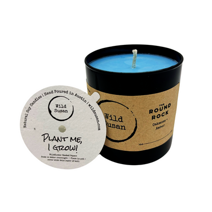Round Rock [Oakmoss + Amber] Soy Candle/Wax Melt