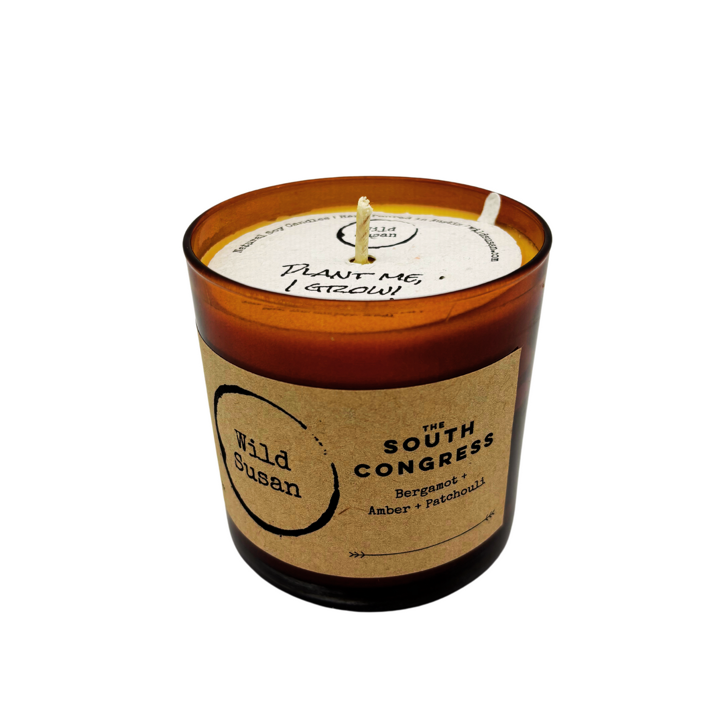 South Congress [Bergamot + Amber + Patchouli] Soy Candle/Wax Melt
