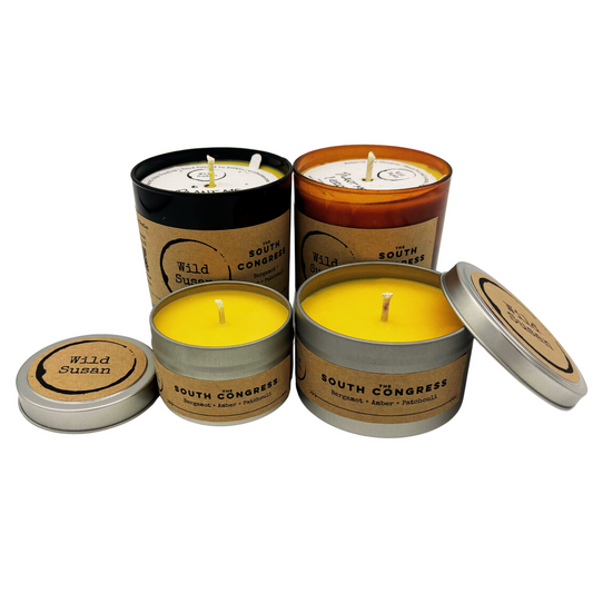 South Congress [Bergamot + Amber + Patchouli] Soy Candle/Wax Melt