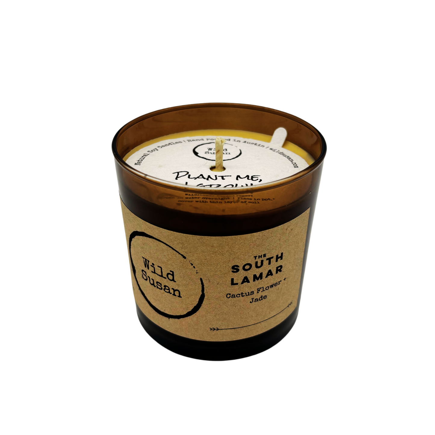 South Lamar [Cactus Flower + Jade] Soy Candle/Wax Melt